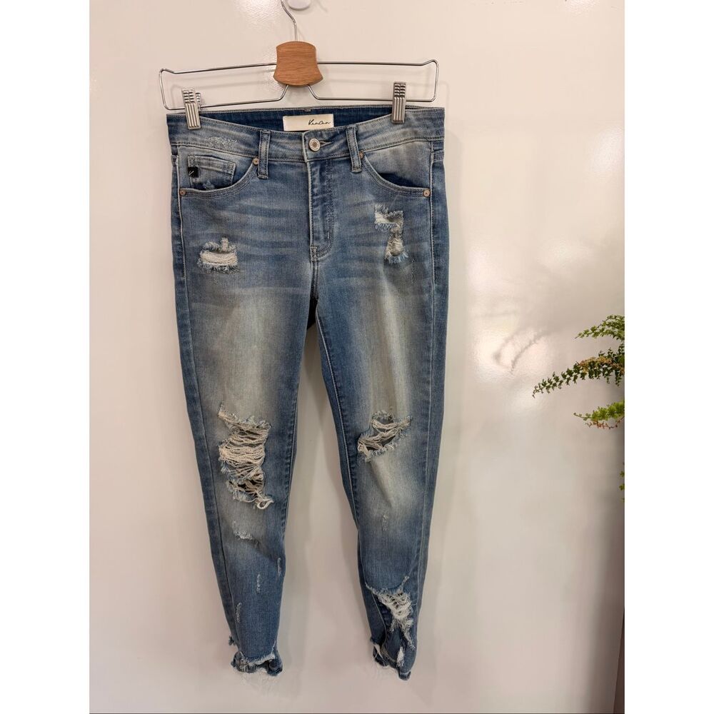 Kancan Distressed Skinny Jeans Size 5‎ / 26
